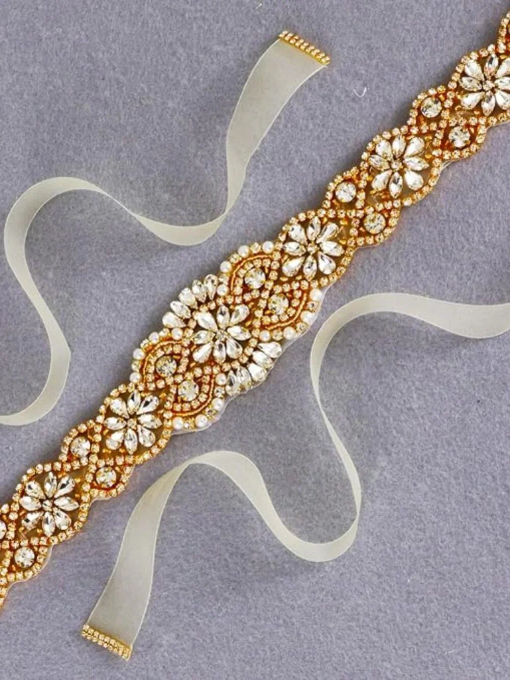 RHINESTONE BRIDAL BELT